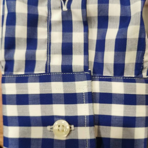 Gitman Brothers Blue and White Checkered Shirt - Picture 4 of 9